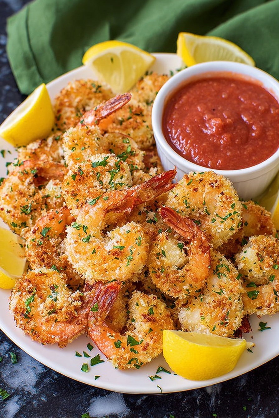 Master Crispy Panko Shrimp & Zesty Cocktail Sauce in Under 32 Mins